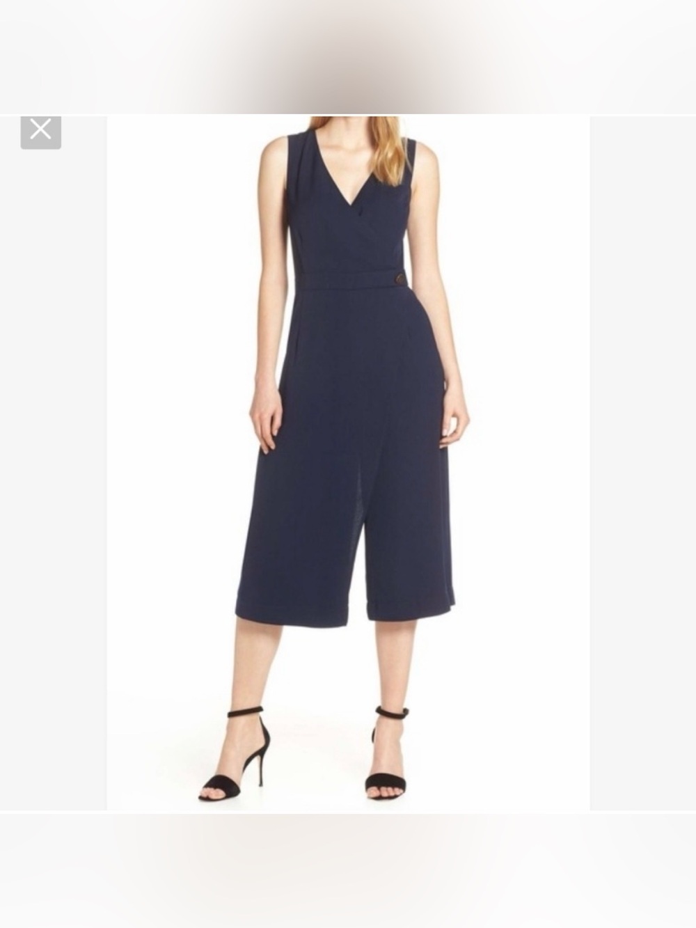 Chelsea28 Navy Jumpsuit
